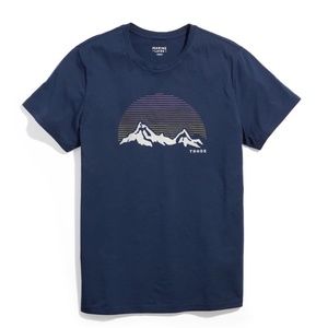Marine Layer "Tahoe" Signature Crew Graphic Tee